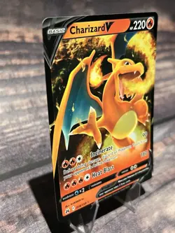 Charizard V 018/159 Ultra Rare SWSH Crown Zenith Pokemon Card - Image 2