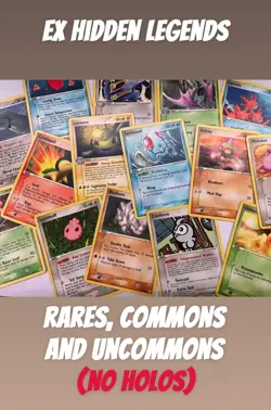 Pokemon EX Hidden Legends Rare, Uncommon and Common Choose Your Card! - Image 1