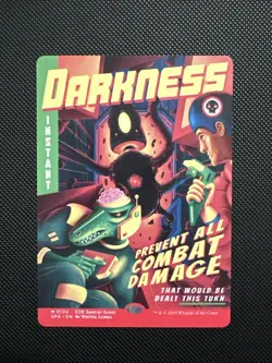 MTG Magic: The Gathering Edge of Eternities Darkness #124 Special Guest Card - Image 1