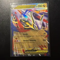 Mega Latios EX 100/132 - Mega Evolutions Base Set - Pokemon Card - NM - Image 1