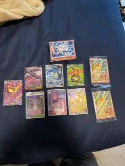 Pokemon TCG - 9 Card Lot - Chaos Rising IR Near Mint Singles + 2 ETB Promos - Image 1