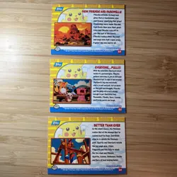 Pokemon TOPPS Pikachu’s Vacation Cards 52,56,&59 (Set Of 3) - Image 2