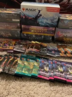 MTG Booster Pack and Magic Card Lot 55 - Image 1