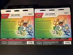 2 Pokemon First Partner Illustration Collection Series 1 3-Pack Promo Cards EN - Image 2