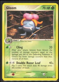 Gloom Uncommon Hidden Legends #35/101 [Near Mint] Pokemon TCG - Image 1