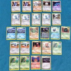 EX Dragon 2003 E-Reader Vintage Pokemon TCG 25 Non-Holo NEAR MINT Card Lot - Image 1