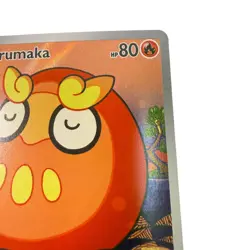 Darumaka 097/086 Secret Rare Holo Pokemon Card - BLK EN - Basic HP 80 Fire TCG - Image 5