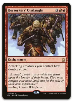 Berserkers' Onslaught #130 (NM) Dragons of Tarkir DTK Magic MTG - Image 1