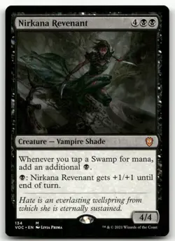Nirkana Revenant #134 (NM) Crimson Vow VOC Magic MTG - Image 1