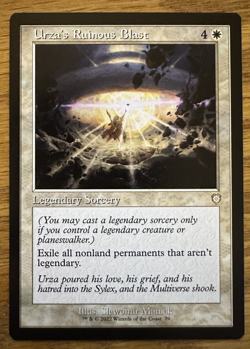 MTG The Brothers' War Commander, Urza's Ruinous Blast - Image 1