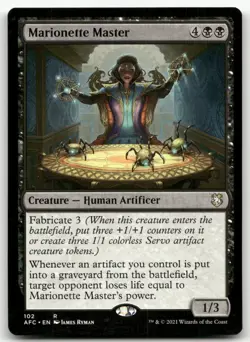 Marionette Master #102 (NM) Forgotten Realms AFC Magic MTG - Image 1