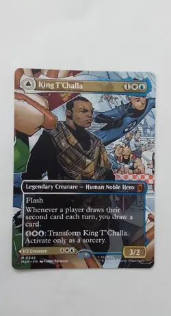 King T'Challa (Borderless) (0346) Marvel Super Heroes Regular - Image 1