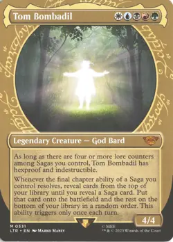 MTG Tom Bombadil (331) Non-Foil Showcase Mythic The Lord of the Rings NM - Image 1