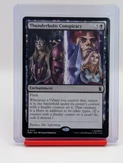 Thunderbolts Conspiracy [Foil] #117 Magic Marvel Super Heroes - Image 1
