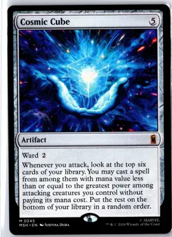 Cosmic Cube 245 Mythic Marvel Super Heroes Magic: The Gathering Near Mint - Image 1