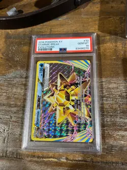 POKEMON 2016 XY Evolutions STARMIE Break #32 PSA 10 Gem Mint RARE - Image 1