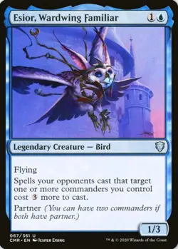 X 1 Esior, Wardwing Familiar NM-M Commander Legends CMR 067 MTG The Gathering - Image 1