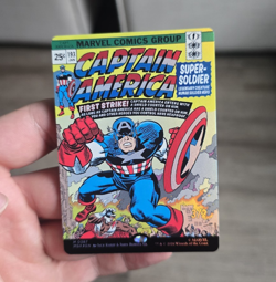 Captain America, Super-Soldier (Borderless) (0387) - Marvel Super Heroes (MSH) - Image 1