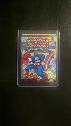 Captain America, Super-Soldier (Borderless) (0387) - Marvel Super Heroes (MSH) - Image 2