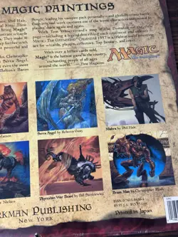 Vintage Sealed Magic The Gathering 1997 Wall Calendar 12 Magic Art Paintings - Image 4