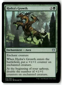 Theros Beyond Death #172 Hydra's Growth Foil - Image 1