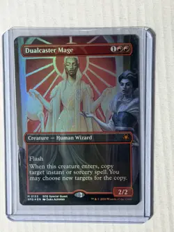 MTG Ungraded Strixhaven Special Guests Dual Caster Mage Foil Box 101 0153 - Image 1
