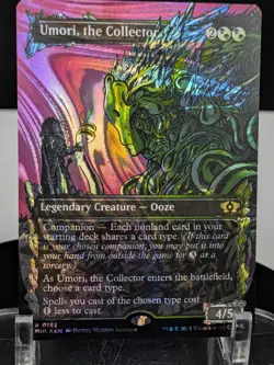 MTG Umori the Collector HALO FOIL NM Multiverse Legends MUL #0192 Storybook Rare - Image 1