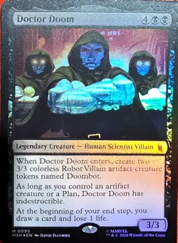 Wizards of the Coast MTG Doctor Doom Marvel 0095 Mythic Foil Full Art EN 2026 - Image 1