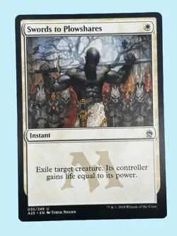 Swords to Plowshares, Masters 25, NM Near Mint, Magic the Gathering MTG - Image 1