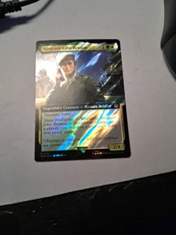 MTG Sergeant John Benton (Extended Art) (Surge Foil) Doctor Who - Image 1