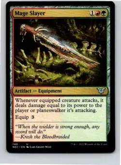 Magic the Gathering Mage Slayer Commander: Kamigawa: Neon Dynasty MTG Free Ship! - Image 1