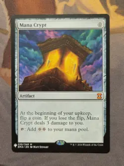 1x Mana Crypt - The List: Eternal Masters Mythic MTG NM - Image 1