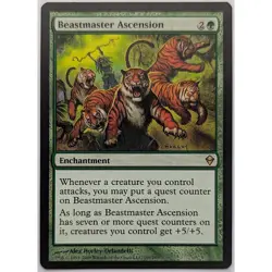 Beastmaster Ascension, Zendikar (ZEN), #159 NM MTG - Image 1
