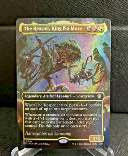 The Reaper, King No More (ECC #4 M, Foil, Borderless) Commander: Lorwyn Eclipsed - Image 1