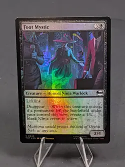 Foot Mystic (Foil ) MTG TMNT Teenage Mutant Ninja Turtles #63 - Common - Image 1