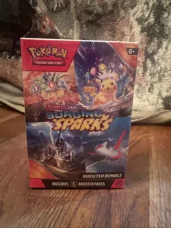 Pokemon TCG Scarlet And Violet: Surging Sparks Booster Bundle - 6 Packs SEALED - - Image 1