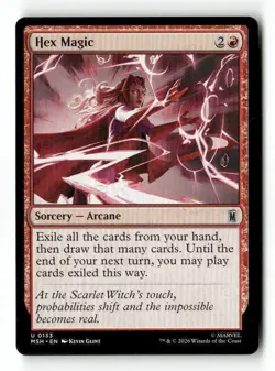 Hex Magic 133 Uncommon MTG MSH NM - Image 2