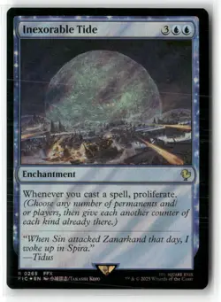Inexorable Tide (Surge Foil) Commander: Final Fantasy Foil - Image 1