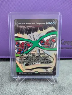 Doc Ock, Armed and Dangerous Borderless MTG MAR Spider-Man M 0010 - Image 1