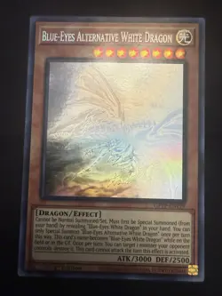 Yu-Gi-Oh! Blue-Eyes Alternative White Dragon Ghost Rare GFTP-EN129 1st Edition - Image 3