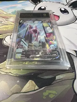 2022 Pokemon Go Mewtwo V 072/078 Ultra Rare TCG 9 Mint - Image 4