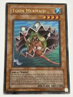Toon Mermaid - MRL-072 - YuGiOh! Magic Ruler - Ultra Rare - Lightly Played - Image 1