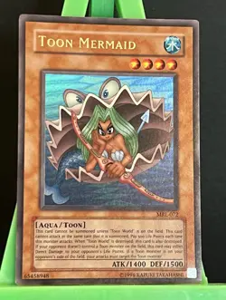 Yu-Gi-Oh! Toon Mermaid MRL-072 Ultra Rare Unlimited Magic Ruler - Image 1