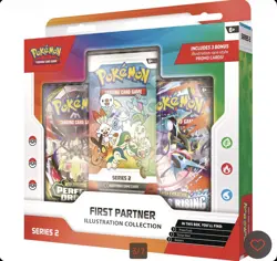3 AVAILABLE Pokemon TCG: First Partner Illustration Collection - Series 2 - Image 1