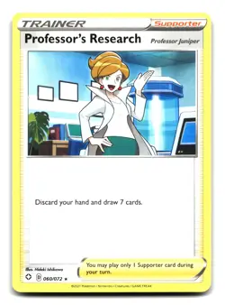 Pokemon TCG Professor's Research Rare Regular - Image 1