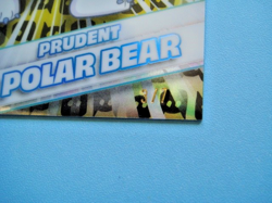 2026 Topps Chrome VeeFriends Prudent Polar Bear Black Cat Refractor #3/7 - Image 3