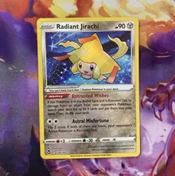 The Pokemon Company Radiant Jirachi 120/195 Silver Tempest Radiant Rare Holo ENG - Image 1