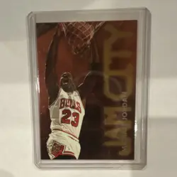 Fleer Ultra 1995-96 Michael Jordan Chicago Bulls Basketball Insert Card #3 - Image 1