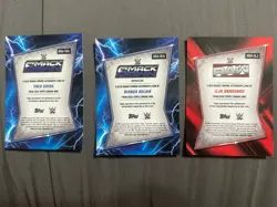 Topps 2026 Chrome WWE Autograph Refractor Lot 3 Solo/Bianca/Ilja - Image 2