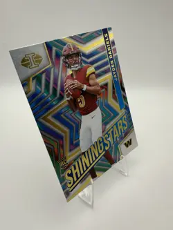 2024 Panini Illusions - Shining Stars Jayden Daniels #3 (RC) - Image 3